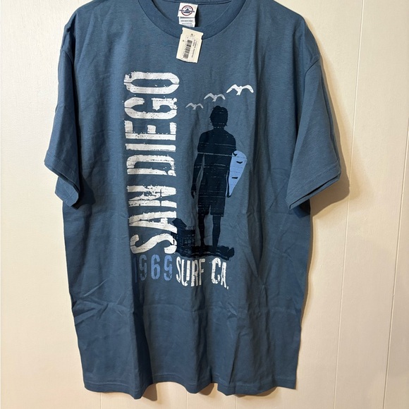 Delta Other - Delta San Diego Surf Graphic Tee - Blue